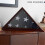 Solid Wood Flag Display Case, Freestanding or Wall Mount Holder 5