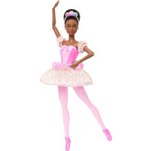 Barbie in the Nutcracker Land of Sweets Ballerina with Tutu and Candy Themed Accessories, Nikki