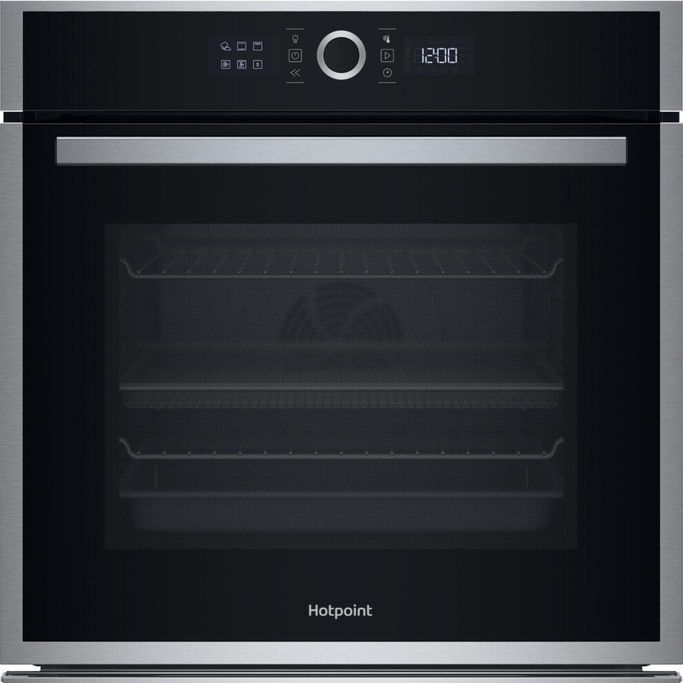 Photos - Cooker Hotpoint-Ariston Hotpoint Class 4 Built In Electric Single Oven - Stainless Steel - A+ 