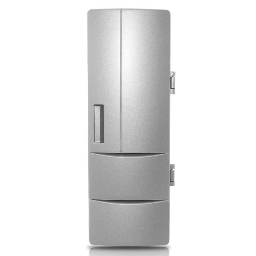 Llhcf Portable Usb Fridge Compact Small Beverage Refrigerator Cooler W