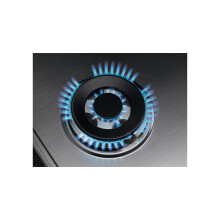 AEG 75cm 5 Burner Gas Hob with Wok Burner - Stainless Steel