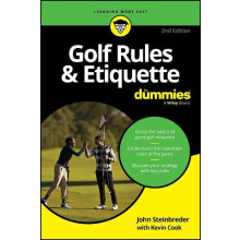 Golf Rules Etiquette For Dummies by Kevin Cook Paperback Book