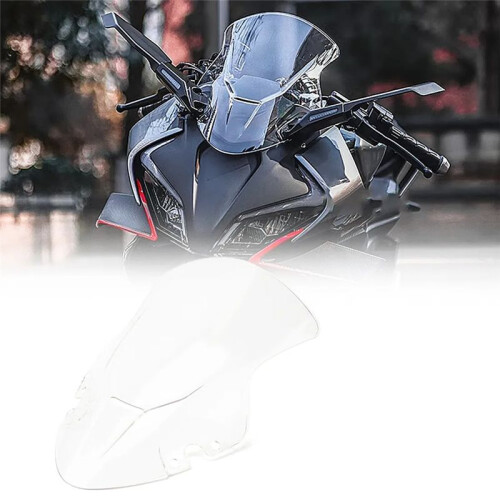 Motorcycle Windscreen Deflector Extention Kit Windshield Fairing for  450 SR 450SR 450Sr 2022 2023(Black) 1