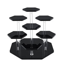 Acrylic Display Stand for Figures, Collectibles, Dolls,Action Figures Collection Organizer Holder, Collectibles Stand,A