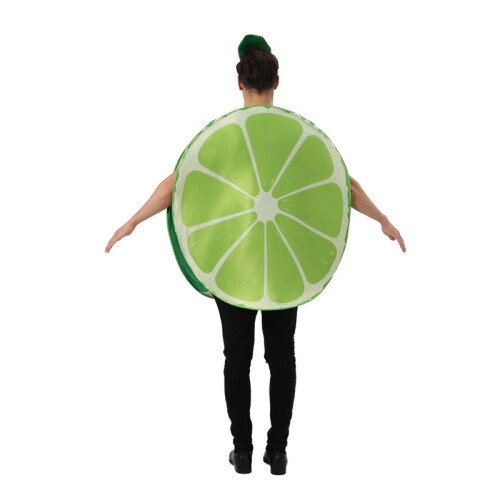 (Limette, Einheitsgröße) Tranche de Citron Cosplay Kostüm, Erwachsene 2
