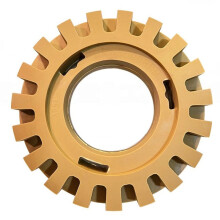 Adhesive Remover Eraser Wheel Kit with Aluminum Bracket, Hollow Rubber Wheel & Grinding Single Wheel