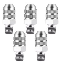 5 Stuks Afgifteventiel Metaal Adapters Luer Lock Connector Mengbuis Spuit Adapter Afgifte Accessoires Aansluiting