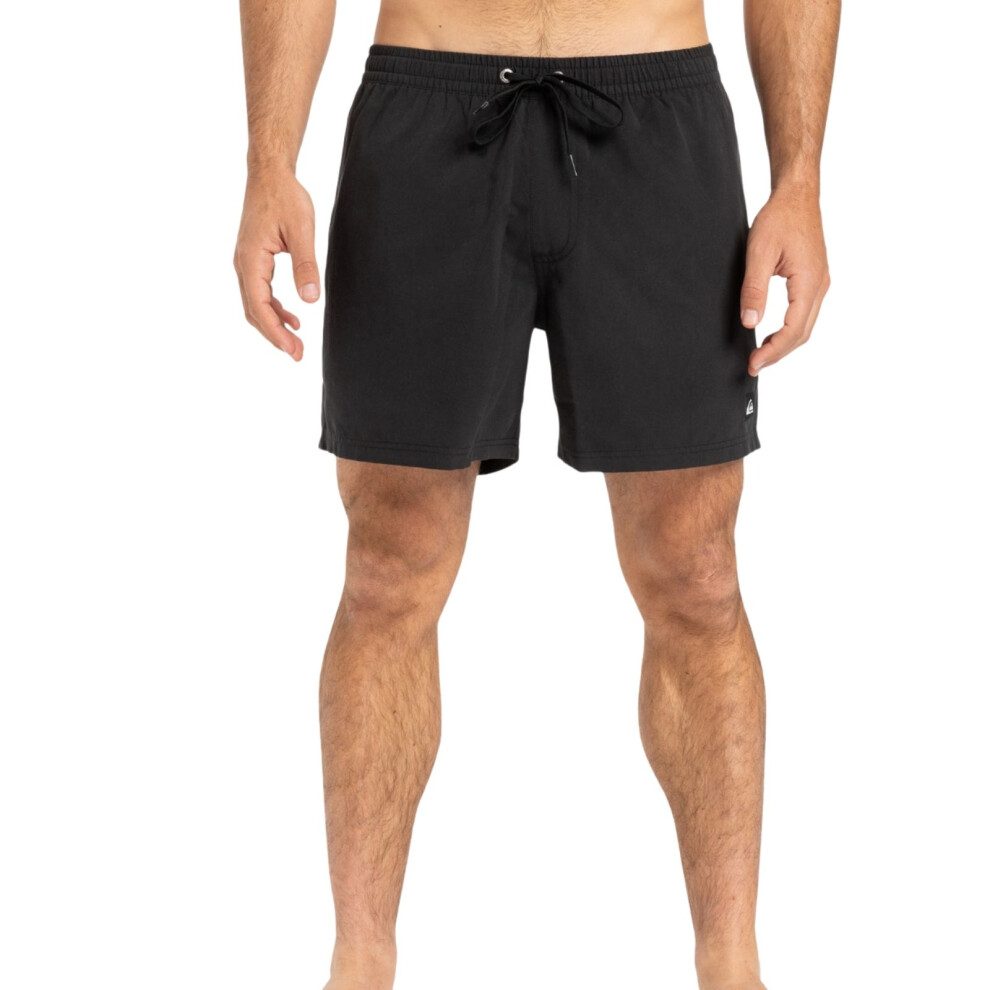 Quiksilver (Xl, Black) Mens Everyday Solid 15" Swim Shorts