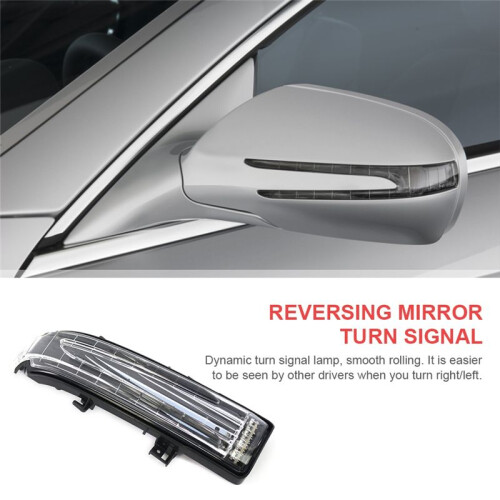 Dynamic Turn Signal Lamp Light Rearview Mirror Indicator Light for   E-Coupe W207/C207 CLS  SL SLK Class 1