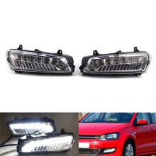 Car LED Front Fog Lamp Daytime Running Light DRL 6RD941699 6RD941700 for MK8 6R 2011 2012 2013