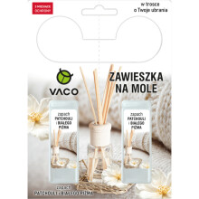 Vaco Zawieszka Na Mole Odzieżowe Białe Piżmo 2 sztuki