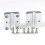 Motorcycle Satellite Navigation Bracket GPRS Bracket Speedometer Bracket for 12-16MM Pipe Clamps 3