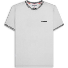 (XL, White) Lambretta Mens Two Tone Ringer Short Sleeve T-Shirt