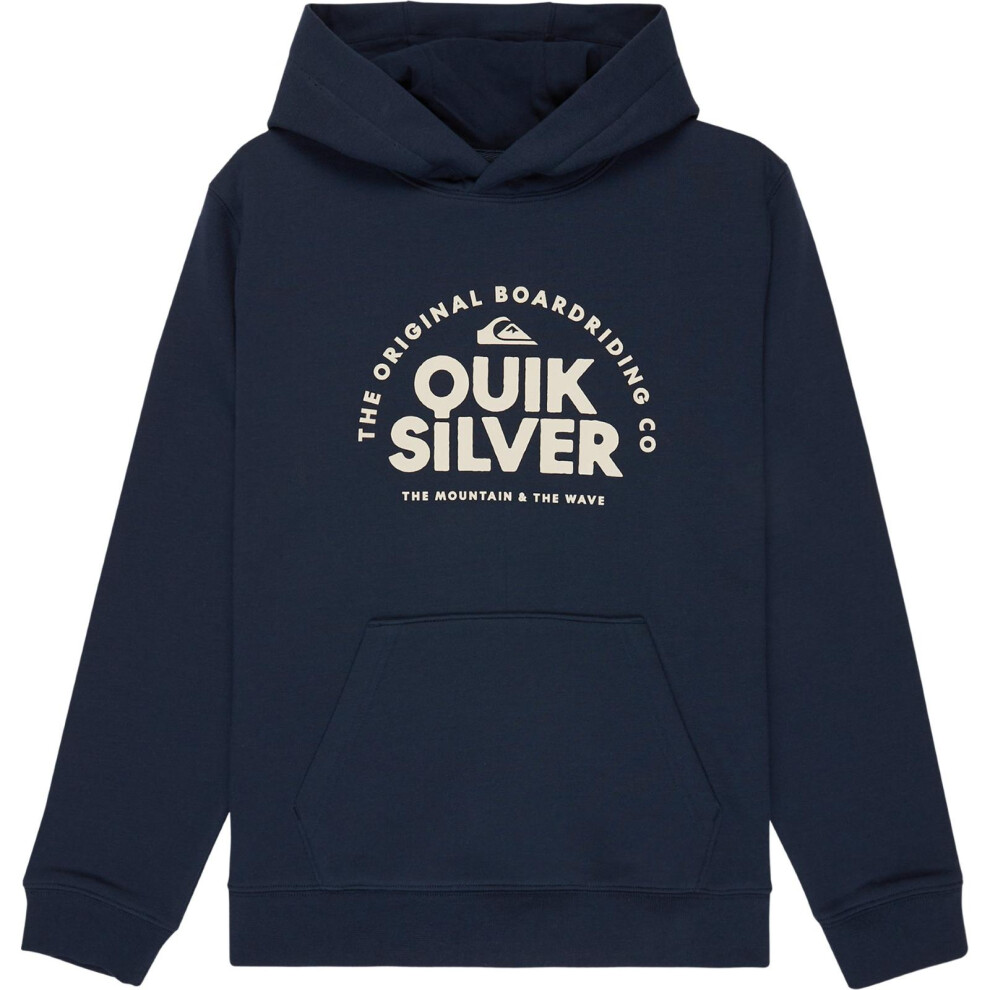Quiksilver (Xl, Dark Navy) Kids Fundamental Ride Pullover Hoodie