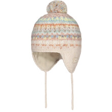 (45-47, Light Brown) Barts Kids Mitala Ear Flaps Bobble Hat