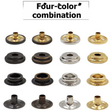 Kit D'Outils pour Boutons-Pression avec Boutons-Pression pour Tissus, Bâches de Bateau, Toiles, Vêtements en Cuir Outil Robuste pour la Pose de