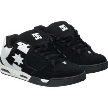 (8.5 UK, Black/White) DC Shoes Mens Dc Command Trainers