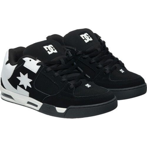 (8.5 UK, Black/White) DC Shoes Mens Dc Command Trainers