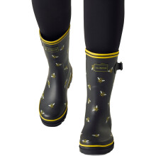 (8 UK, Black Bees) Regatta Womens Amelia Mid Length Wellies