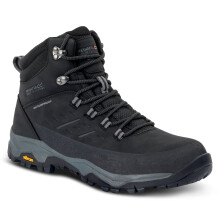 (8 UK, Black) Regatta Mens Blake Breathable Walking Boots