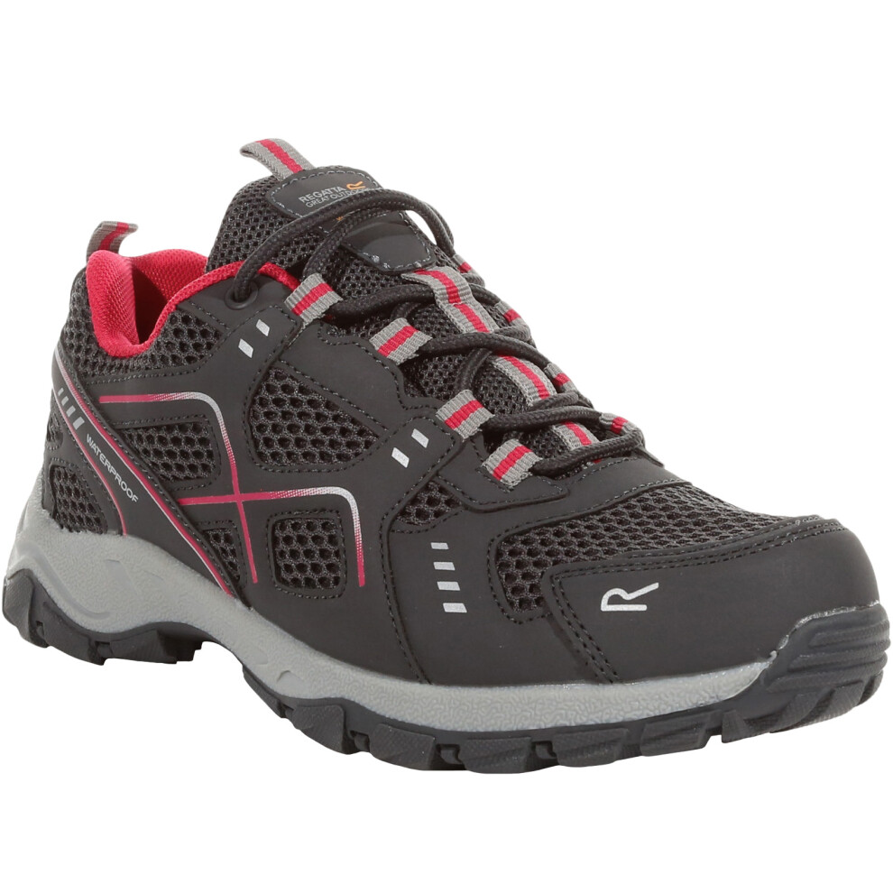Regatta (6.5 Uk, Granite/Pink Potion) Womens Lady Vendeavour Waterproof Ankle Hiking Trail Walking Boots