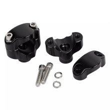 Motor 1,5 Zoll Lenkererhöhungsklemme 1-1/4 Zoll Hoch Kit für Softail Custom FXSTC