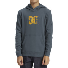 (14Y UK, Stormy Weather) DC Shoes Kids Sketchy Hooded Pullover Sweatshirt Skateboarding Hoodie