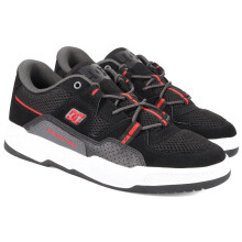 (11.5 UK, Black/Red) DC Shoes Mens Construct Trainers
