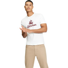 (2XL, Ivory) Ben Sherman Mens Race Day Tee Graphic Short Sleeve T-Shirt