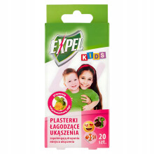 Bros Expel Plasterki Łagodzące Ukąszenia 20 Szt.
