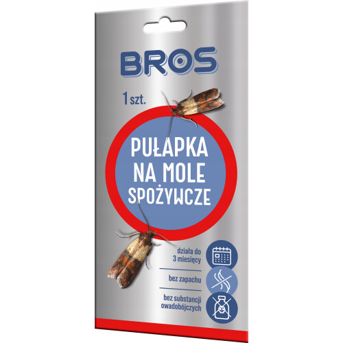 Bros Pułapka Na Mole Spożywcze 1 Szt