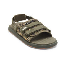 (11 UK, Green 1) Quiksilver Mens Monkey Caged Casual Summer Adjustable Beach Sandals Flip Flops