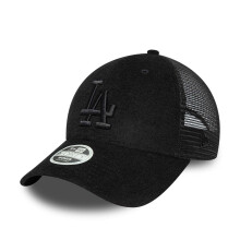 New Era Womens Los Angeles Dodgers 9FORTY Fabric Baseball Cap - Black - OSFM
