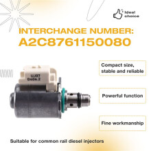 Common Rail Pressure Control Valve VCV Control Valve A2C8761150080 for Common Rail Injector