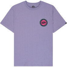 (S, Daybreak) Quiksilver Mens Ev Duality Graphic Short Sleeve T-Shirt