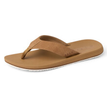 (8 UK, Tobacco) Reef Mens The Nox Vegan Leather Flip Flops