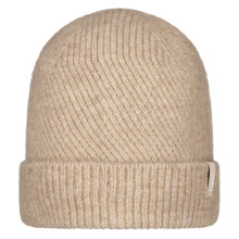 (One Size, Light Brown) Barts Womens Kirinda Diagonal knitted Beanie