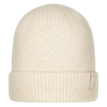 (One Size, Cream) Barts Womens Kirinda Diagonal knitted Beanie