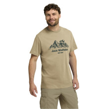 (M, Hazel Wood) Jack Wolfskin Mens Carefree Short Sleeve T-Shirt