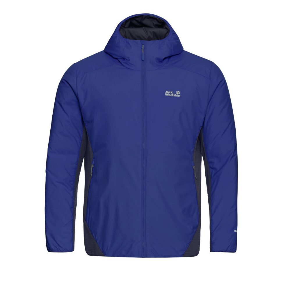 Jack Wolfskin (Xl, Blue Orchid) Mens Trail Light Hybrid Windbreaker