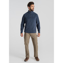 (XXL, Blue Navy) Craghopper Mens Corey VI Half Zip Outdoor Walking Hiking Pullover Fleece