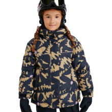 (10 Yrs, Fennel Seed/Flower) Roxy Kids Askamoon Waterproof Ski Jacket