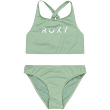 Roxy Kids Solid Active Crop Top Set Swimsuit