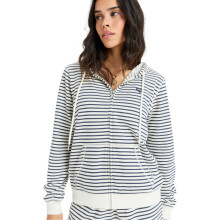 (XS, Mood Indigo Small Stripe) Roxy Womens Perfect Stripe Zip Up Hoodie