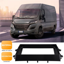 Car Radio Fascia Frame Adapter for DUCATO 8th 2021-2024 9Inch Screen 2DIN Dash Fitting Panel Frame Kit