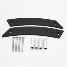 1Pair Metal Door Panel Pull Handle Set for Beetle 1998-2010 Interior Door Grab Pull Handles Replacement Black