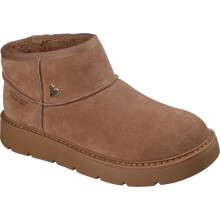 (6 UK, Chestnut) Skechers Womens Cozy Mini Boot Slip-ins Mule