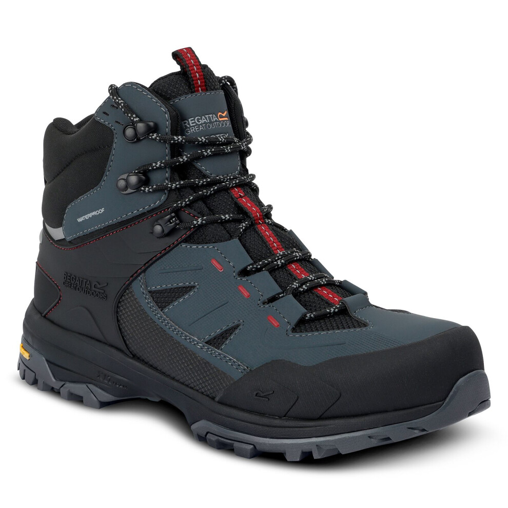 Regatta (9.5 Uk, Briar/Rio Red) Mens Regen Water Resistant Walking Boots