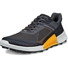 (10 UK (44EU), Black/Magnet/Sunrise) ECCO Mens BIOM 2.1 X Mountain Waterproof Hiking Trainers