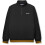 Lambretta (L, Black) Lambretta Mens Quarter Zip Pullover Sweater Sweatshirt Top 1